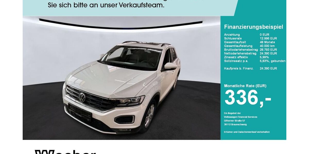 VW T-Roc 14.401 km 24.390 &euro; Calw 75365