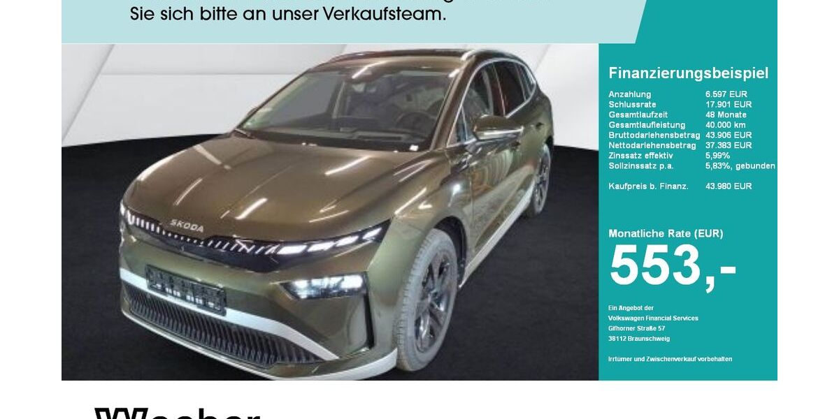 Skoda Enyaq 8.076 km 43.978 &euro; Leonberg 71229
