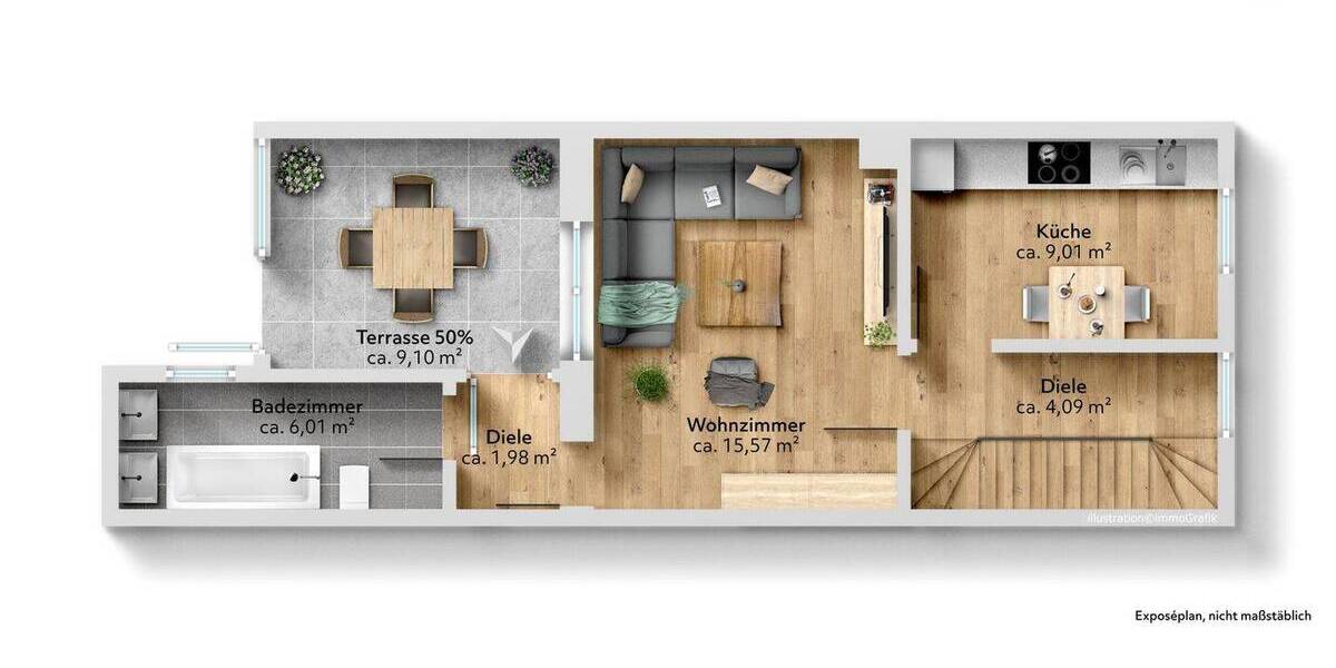 Einfamilienhaus Karlsbad Spielberg - 5 Zimmer, 104 m&sup2;, 269.000&euro; | Angebot:26794218