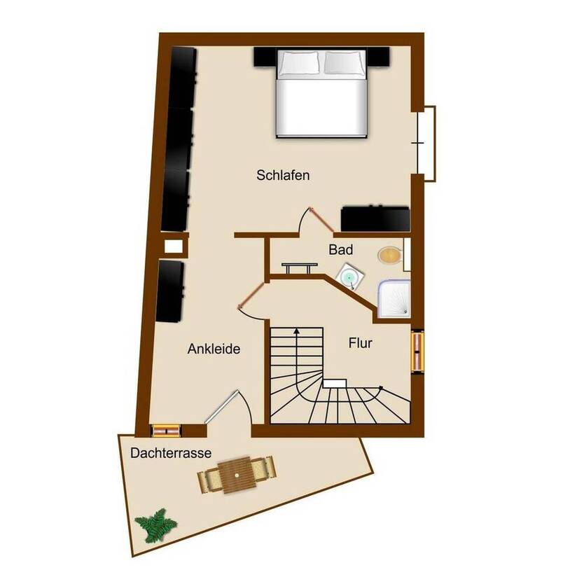 EINZIEHEN UND WOHLFÜHLEN - UNIKATES HINTERHAUS-WOHNREFUGIUM IM HERZEN DER DURLACHER ALTSTADT...