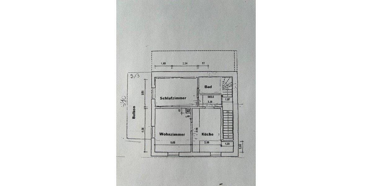 Etagenwohnung Königsbach-Stein Stein - 2.5 Zimmer, 55 m&sup2;, 770&euro; | Angebot:27549038