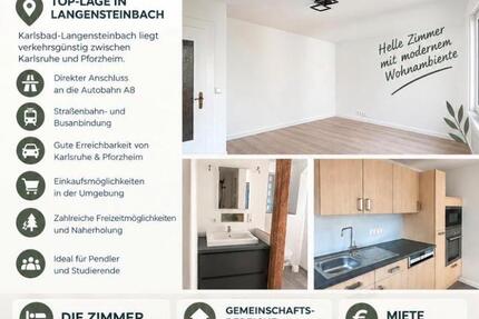 Wohnung Karlsbad - 6 Zimmer, 130 m&sup2;, 470&euro; | Angebot:27604879