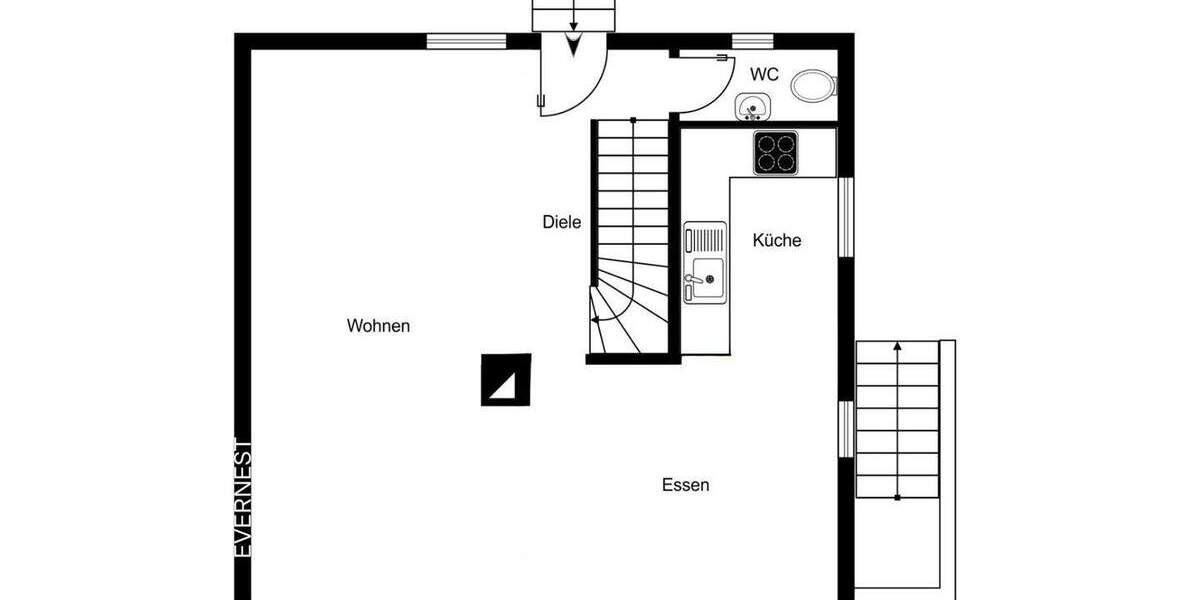 Doppelhaushälfte Bretten - 4 Zimmer, 88 m&sup2;, 399.000&euro; | Angebot:25738384