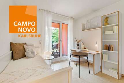 Wohnung zum Mieten in Karlsruhe 461 € 21.88 m² 1 zimmer