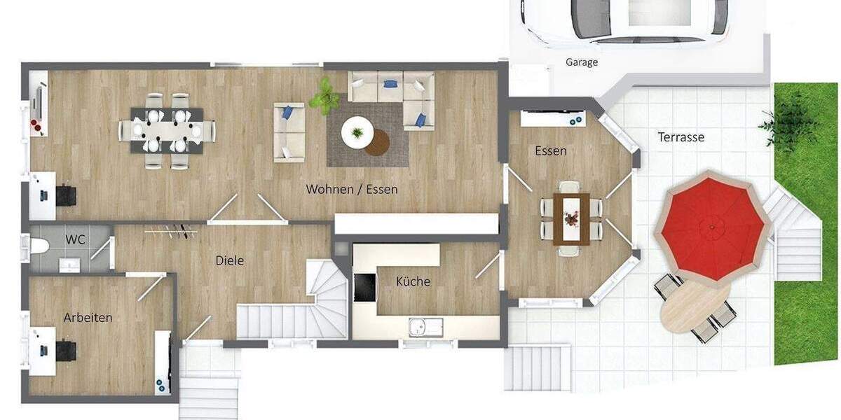 Einfamilienhaus Gondelsheim - 6 Zimmer, 218 m&sup2;, 399.800&euro; | Angebot:26475692