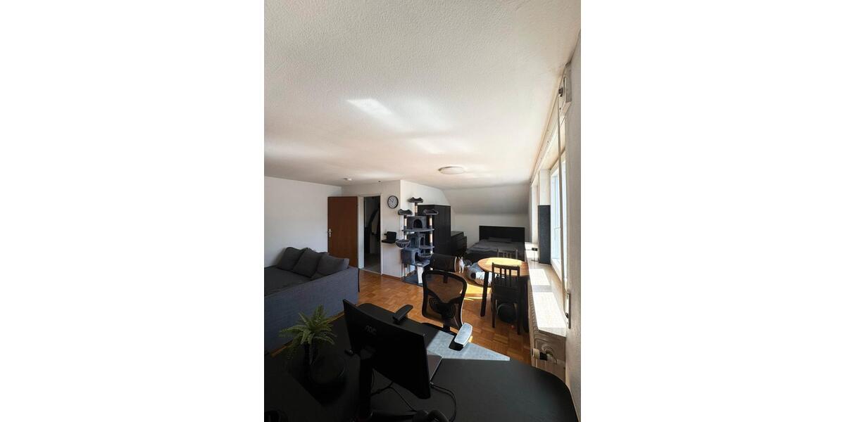 Dachgeschoßwohnung Karlsruhe Mühlburg - 1 Zimmer, 50 m&sup2;, 670&euro; | Angebot:26337389