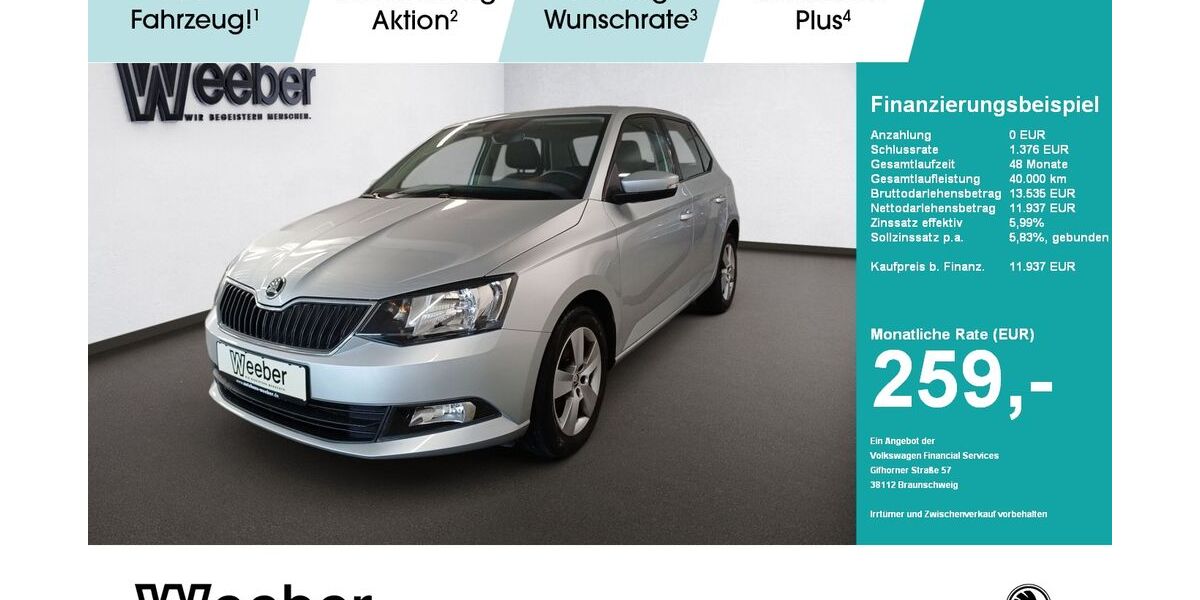 Skoda Fabia 57.433 km 11.290 &euro; Leonberg 71229