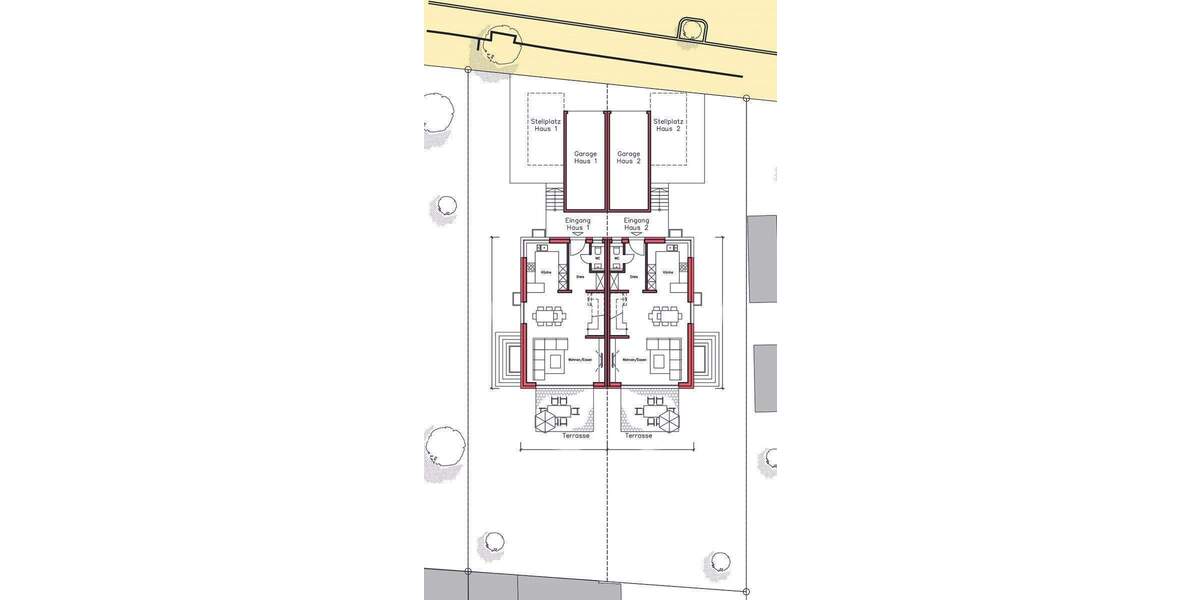 Doppelhaushälfte Rutesheim / Perouse Perouse - 6 Zimmer, 157 m&sup2;, 876.590&euro; | Angebot:25735750