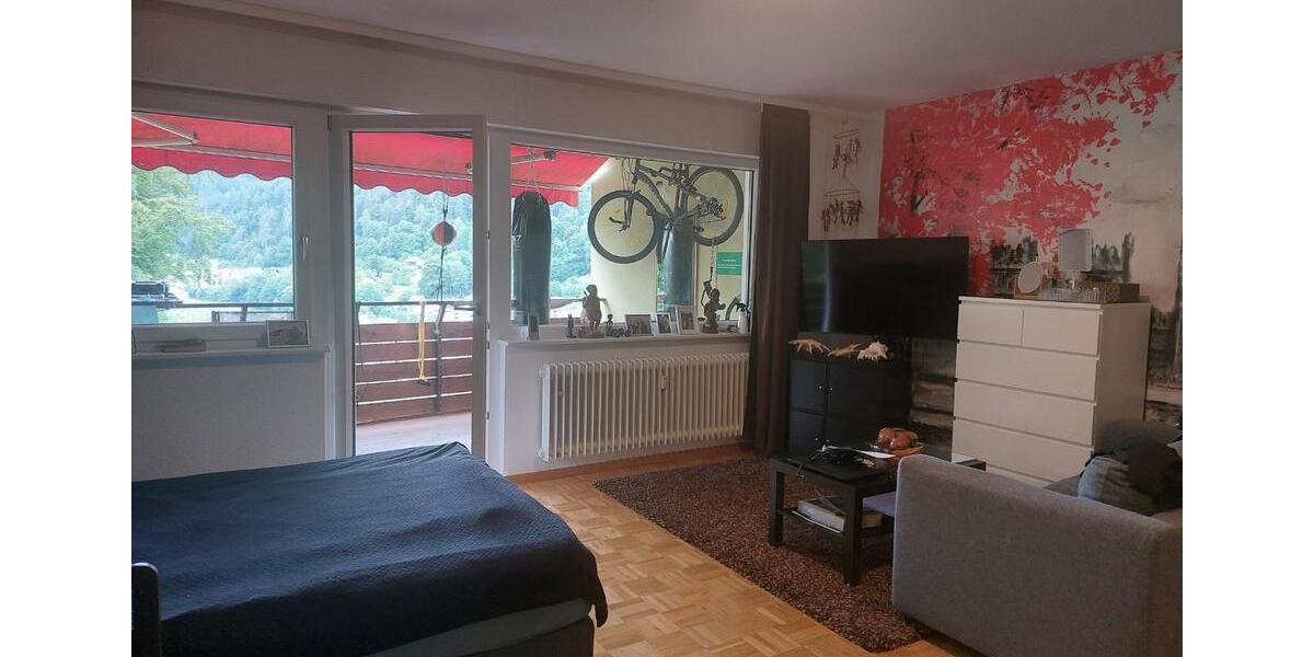 Heimelige 1-Zimmer-Wohnung mit traumhaftem Fernblick & Waldnähe 1 zimmer