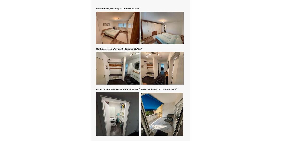 Etagenwohnung Pforzheim Dillweißenstein - 3 Zimmer, 84 m&sup2;, 335.000&euro; | Angebot:27281952