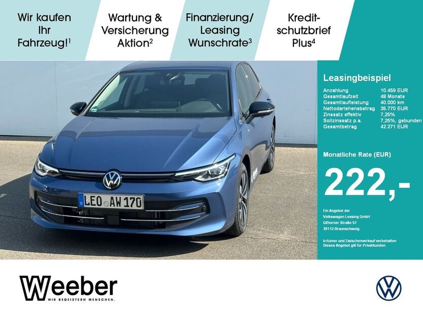 VW Golf 4.500 km 29.470 € Leonberg 71229