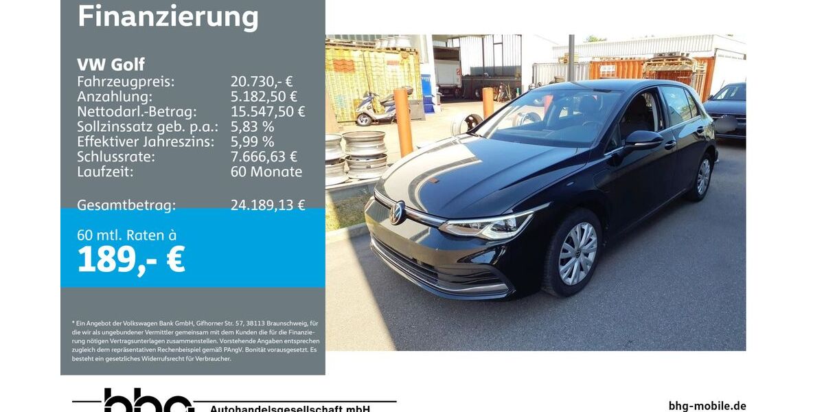 VW Golf 73.197 km 20.260 &euro; Ettlingen 76275