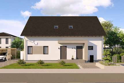 ? ZWEI HÄUSER, EIN BAUPLATZ, EIN PLAN! ? Generationenhaus als 2 DHH - getrennt & gemeinsam bauen! ? - Haus Sindelfingen | Angebot:27484896