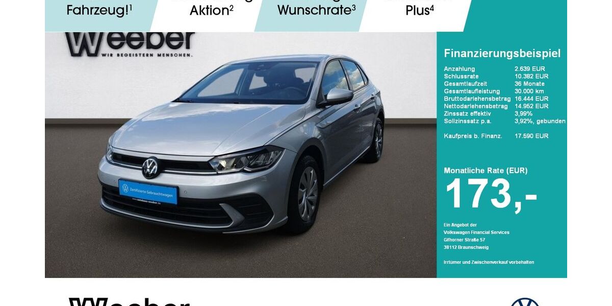 VW Polo 16.274 km 16.980 &euro; Calw 75365
