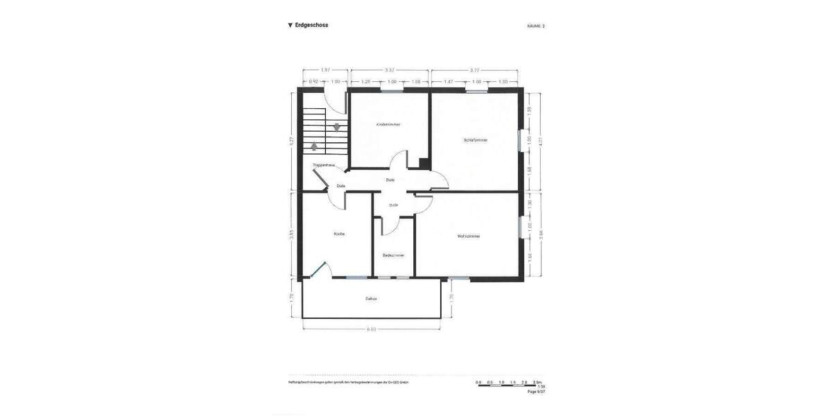 Modernisiertes 4-Familienhaus fußläufig zur S-Bahn 1 zimmer