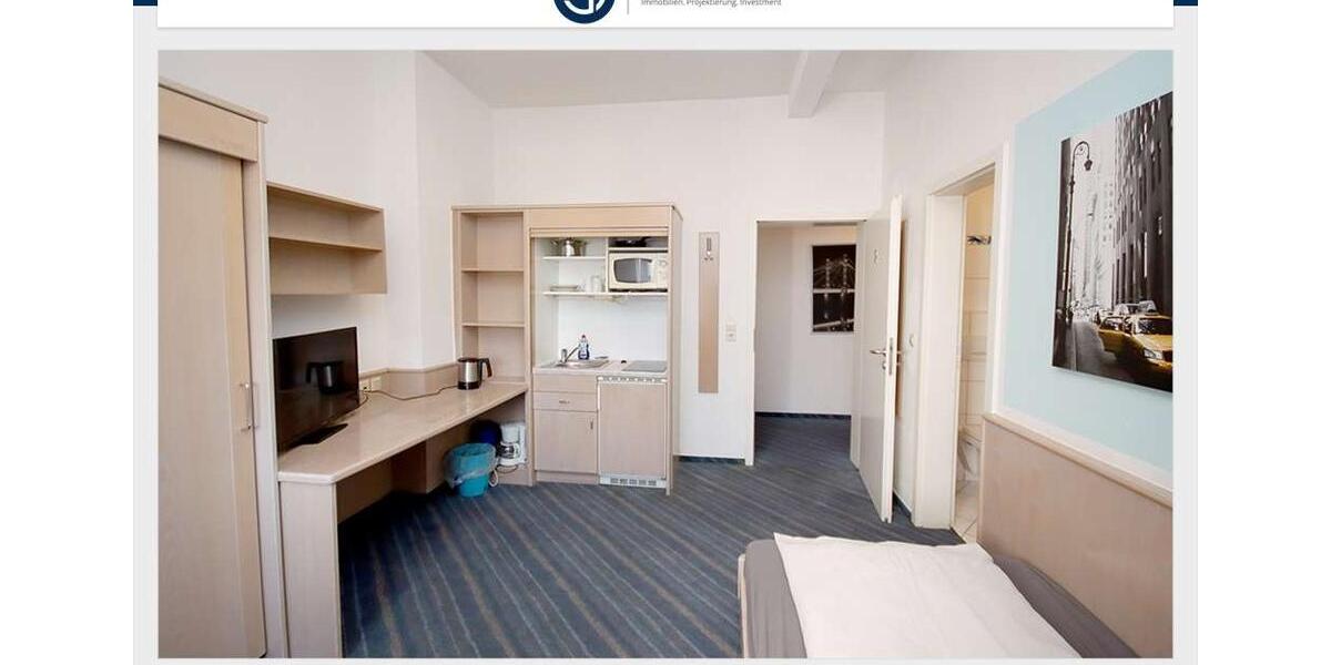 Etagenwohnung Karlsruhe Rüppurr - 1 Zimmer, 30 m&sup2;, 750&euro; | Angebot:25238914