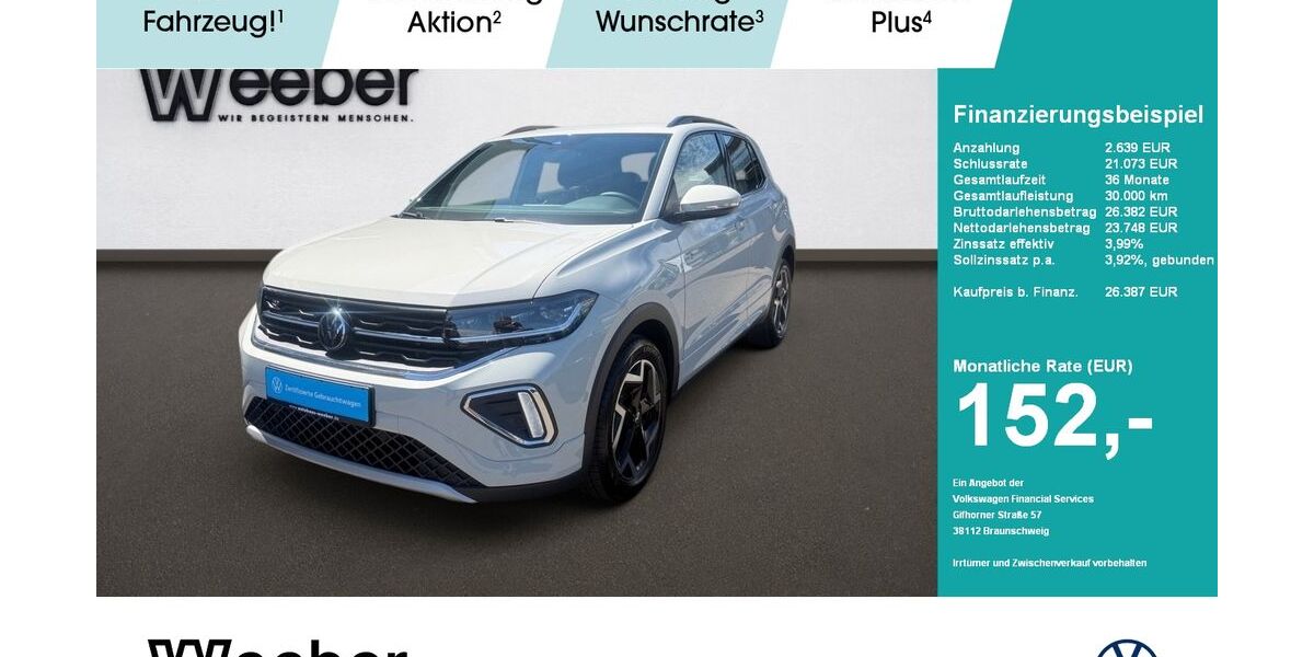 VW T-Cross 8.288 km 25.990 &euro; Weil der Stadt 71263