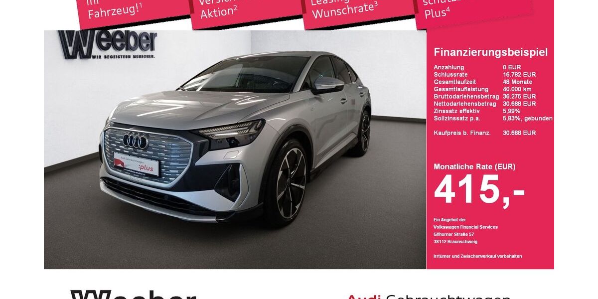 Audi Q4 e-tron 29.896 km 30.327 € Leonberg 71229