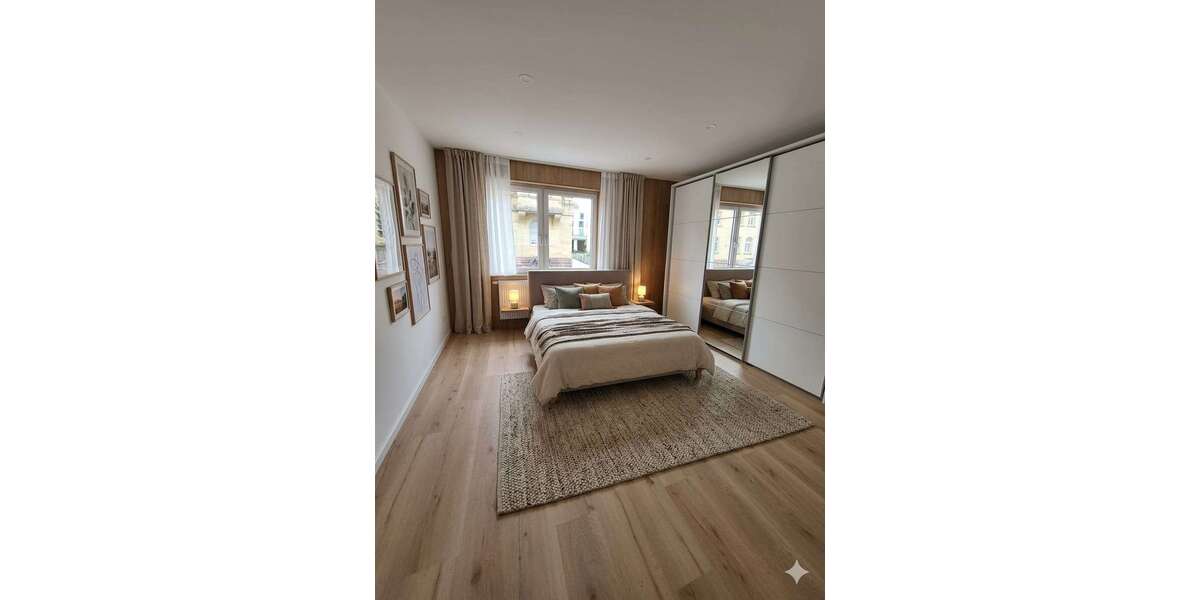 Etagenwohnung Karlsruhe Beiertheim-Bulach - 3 Zimmer, 91 m&sup2;, 1.700&euro; | Angebot:25998452