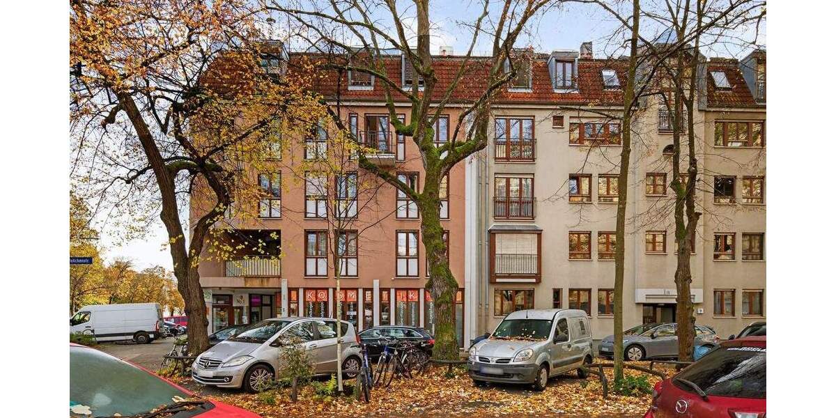 Urban wohnen, ruhig leben - helle 2-Zimmer-Wohnung mit Tiefgaragenstellplatz in der Karlsruher Oststadt 2 zimmer