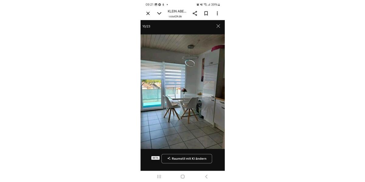 Dachgeschoßwohnung Pfinztal - 2 Zimmer, 42 m&sup2;, 155.000&euro; | Angebot:25881878
