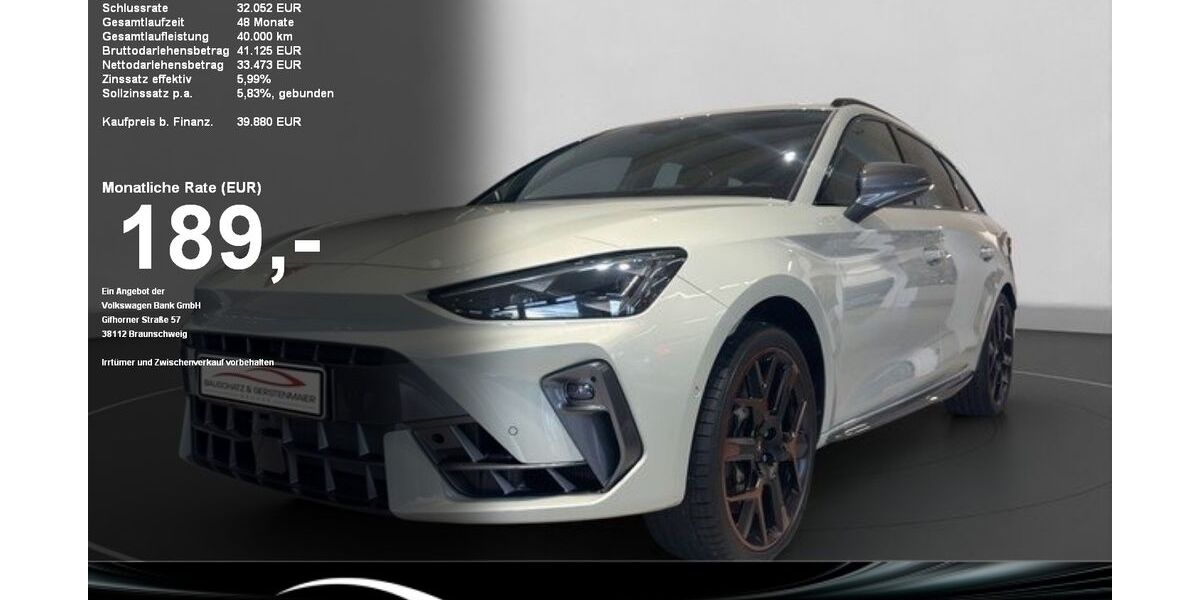 Cupra Leon 23.215 km 39.810 &euro; Gaggenau 76571