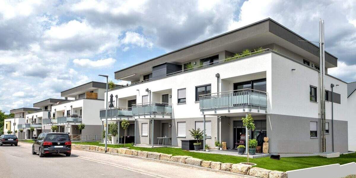 letzte verfügbare Wohnung in unserem exklusiven Neubauprojekt Wohnen am Ziegelbach in Calw 3 zimmer