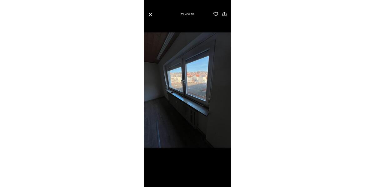 Etagenwohnung Pforzheim Nordstadt - 2 Zimmer, 59 m&sup2;, 650&euro; | Angebot:26323363