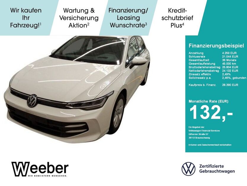 VW Golf 10.767 km 28.390 € Weil der Stadt 71263
