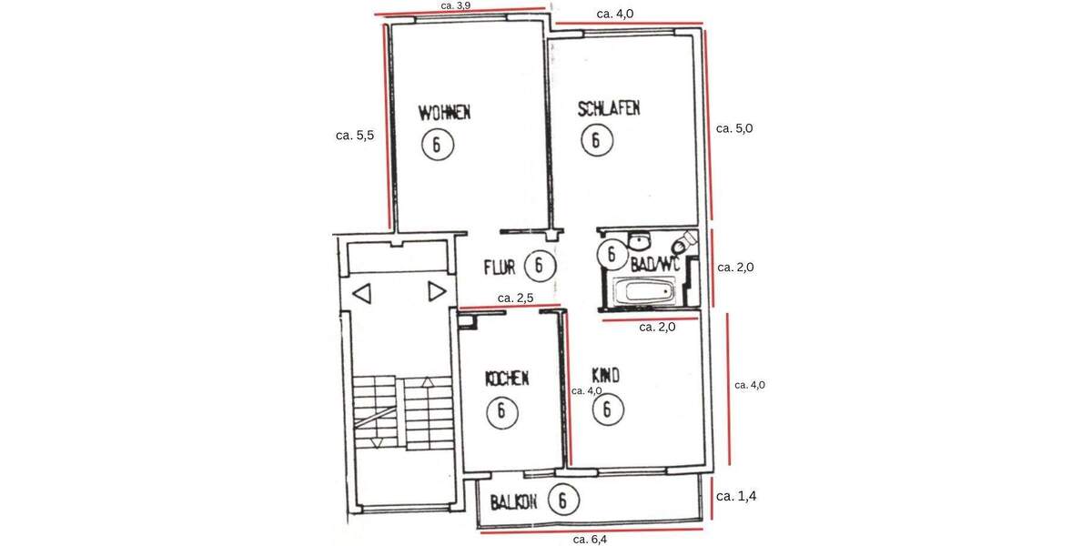 Attraktive 3-Zimmer-Wohnung mit großem Balkon, schöner Küche und Stellplatzoption 3 zimmer