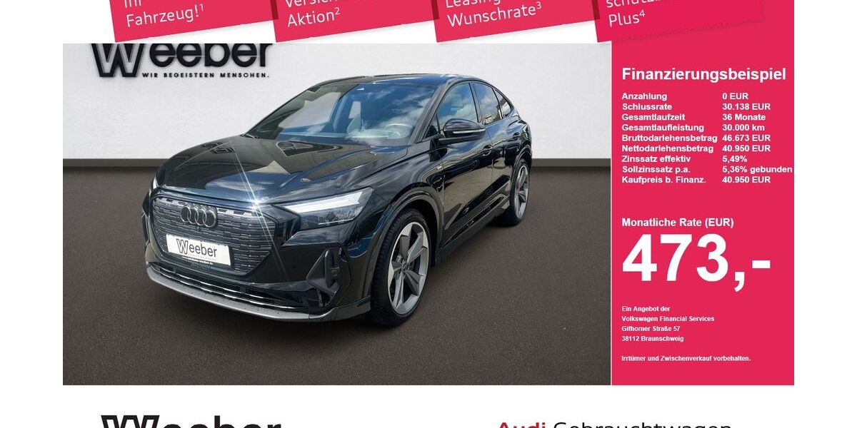 Audi Q4 e-tron 32.217 km 40.950 &euro; Weil der Stadt 71263