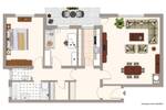 Etagenwohnung Stutensee / Blankenloch Blankenloch - 3 Zimmer, 98 m&sup2;, 319.000&euro; | Angebot:26730879