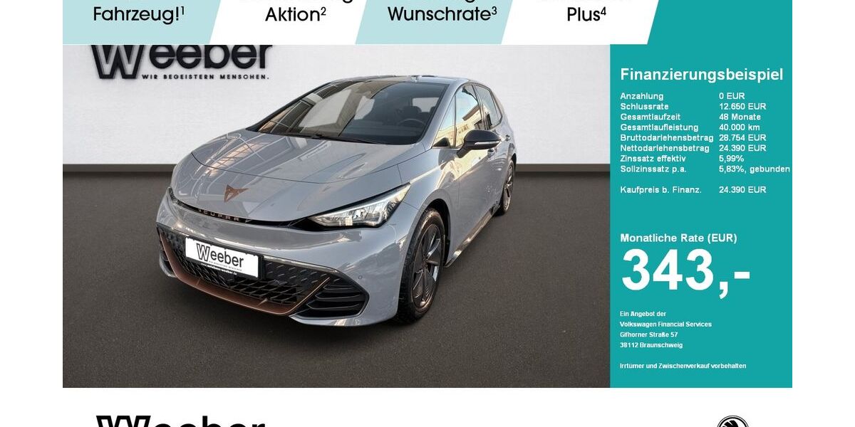 Cupra Born 43.837 km 24.390 &euro; Weil der Stadt 71263