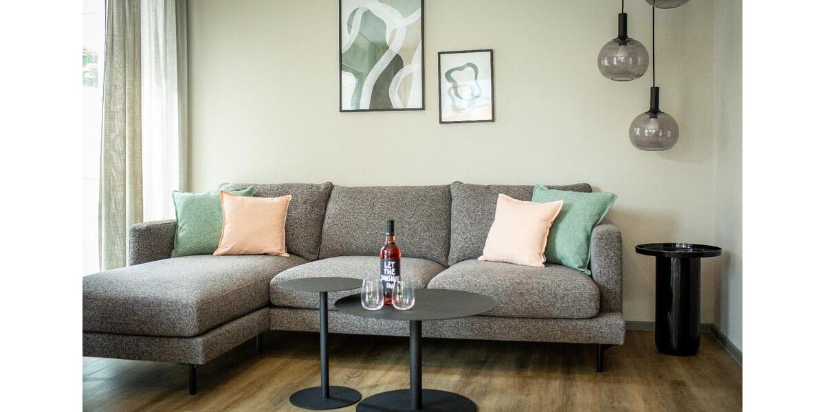 großes Apartment, 2 Zimmer, möbliert mit Balkon, Flatratemiete 2 zimmer