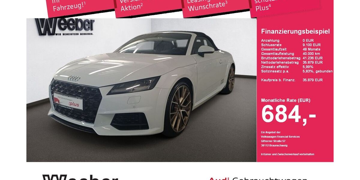 Audi TT 23.143 km 35.450 € Leonberg 71229