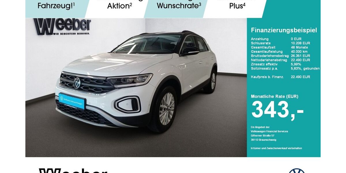VW T-Roc 64.340 km 22.490 &euro; Leonberg 71229