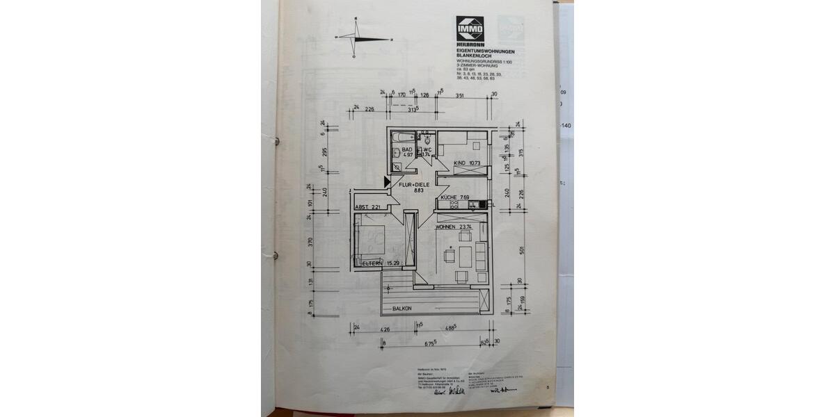 Etagenwohnung Stutensee - 3 Zimmer, 85 m&sup2;, 350.000&euro; | Angebot:26521263