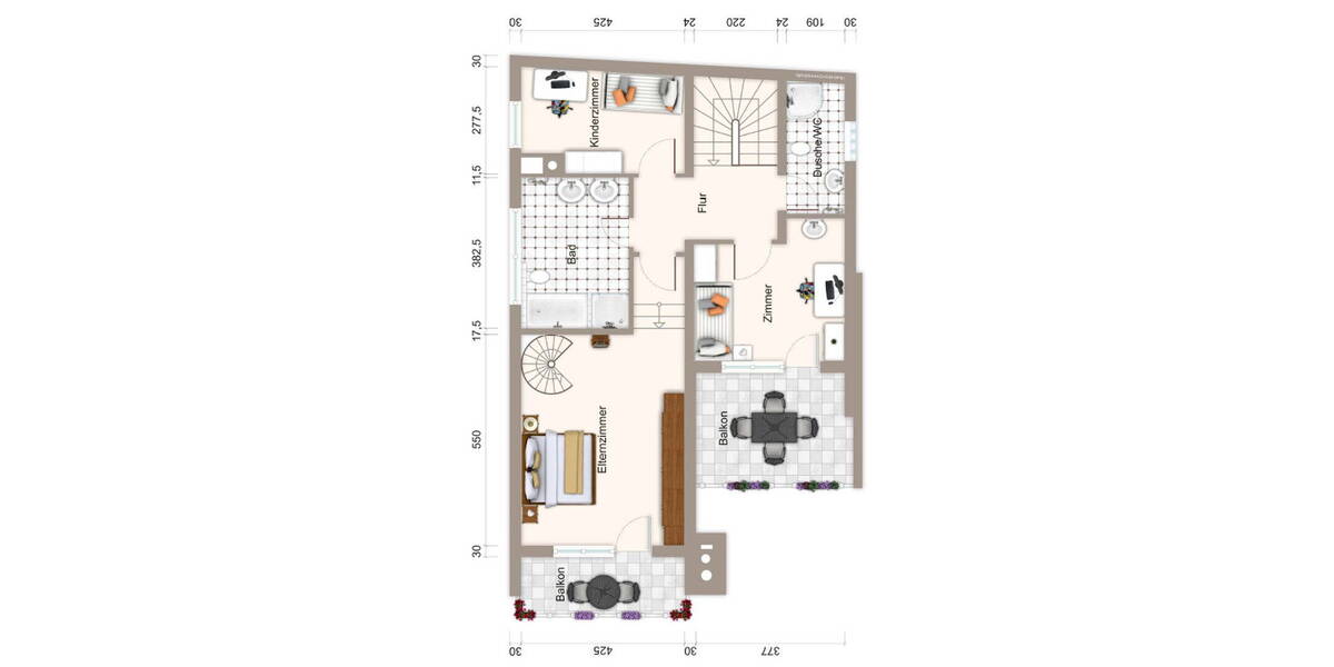 Doppelhaushälfte Pfinztal Wöschbach - 5 Zimmer, 160 m&sup2;, 398.000&euro; | Angebot:26134460
