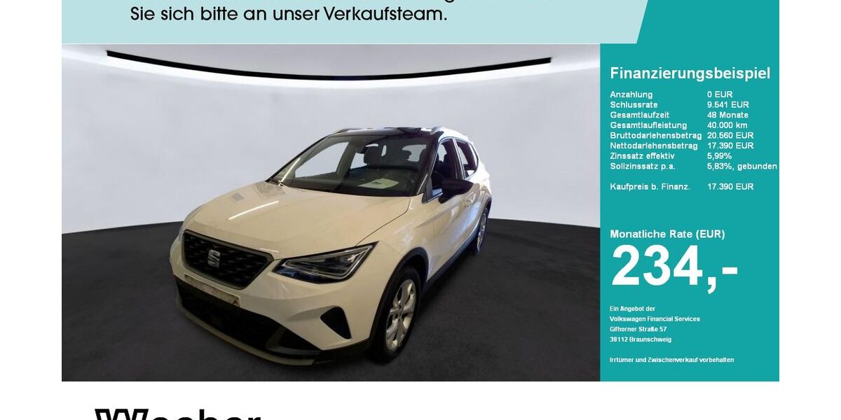 Seat Arona 29.124 km 16.740 &euro; Calw 75365