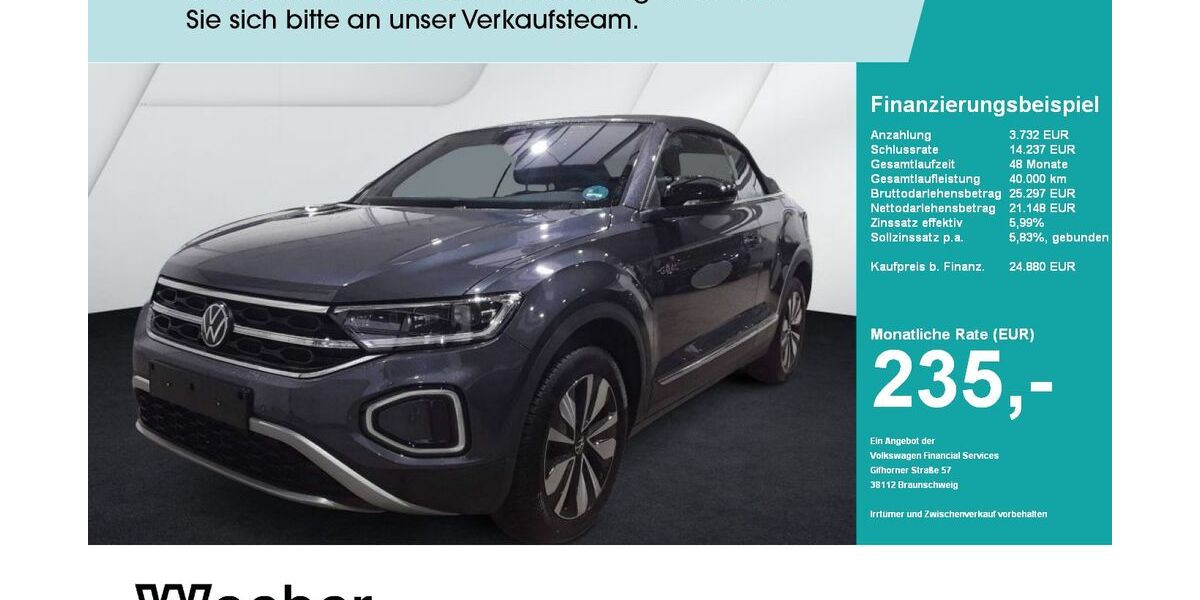 VW T-Roc 24.615 km 24.829 &euro; Weil der Stadt 71263