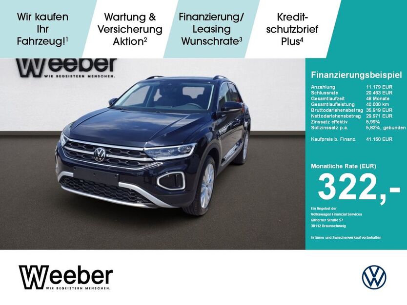 VW T-Roc 1.015 km 33.690 € Calw 75365