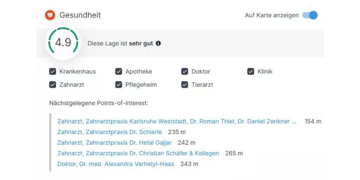 Etagenwohnung Karlsruhe Beiertheim-Bulach - 2 Zimmer, 70 m&sup2;, 314.950&euro; | Angebot:25364772