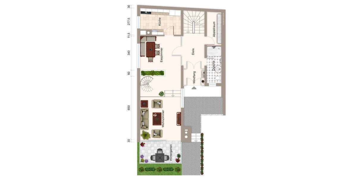 Doppelhaushälfte Pfinztal Wöschbach - 5 Zimmer, 160 m&sup2;, 398.000&euro; | Angebot:26134460
