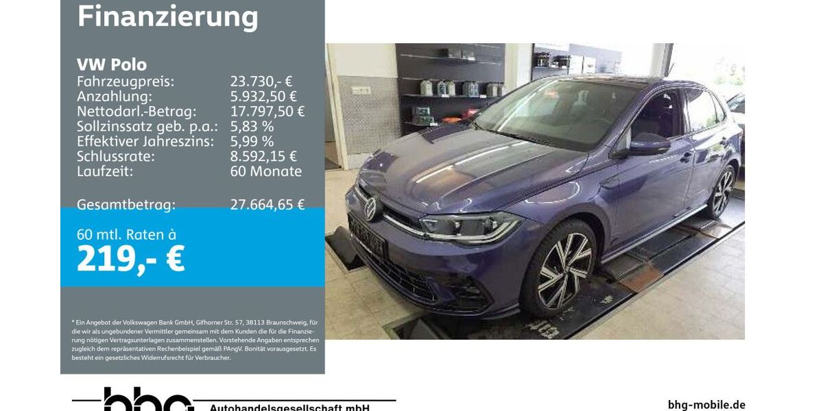 VW Polo 25.685 km 22.430 &euro; Ettlingen 76275