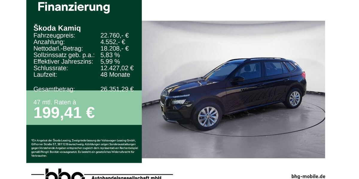 Skoda Kamiq 68.608 km 22.760 &euro; Ettlingen 76275