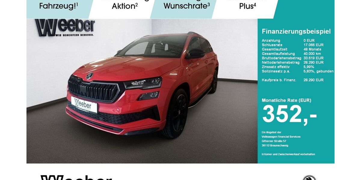 Skoda Karoq 62.808 km 26.290 &euro; Leonberg 71229