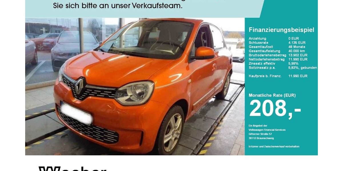 Renault Twingo 35.711 km 11.890 &euro; Leonberg 71229