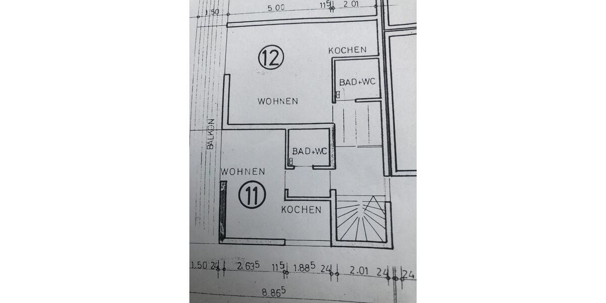 Erdgeschoßwohnung Pforzheim Nordstadt - 1 Zimmer, 24 m&sup2;, 450&euro; | Angebot:25832252