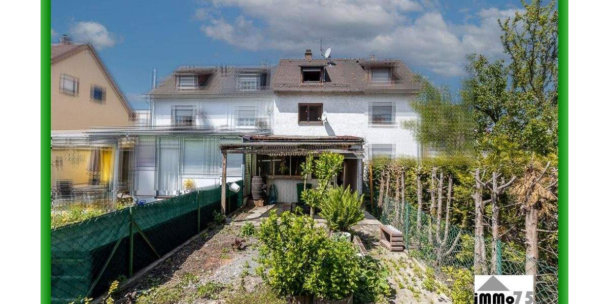 Reihenmittelhaus Ettlingen - 4 Zimmer, 90 m&sup2;, 149.000&euro; | Angebot:24036724