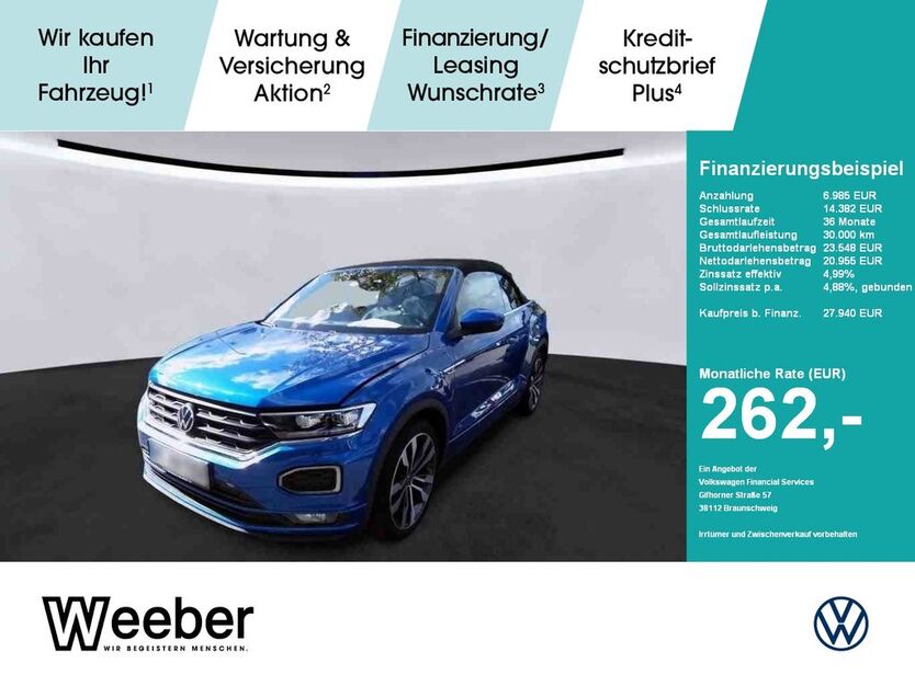 VW T-Roc 23.903 km 27.940 € Leonberg 71229